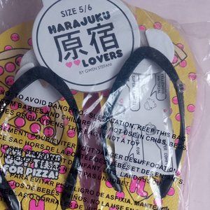 Harajuku lovers sandals size 5/6  (2 pairs)